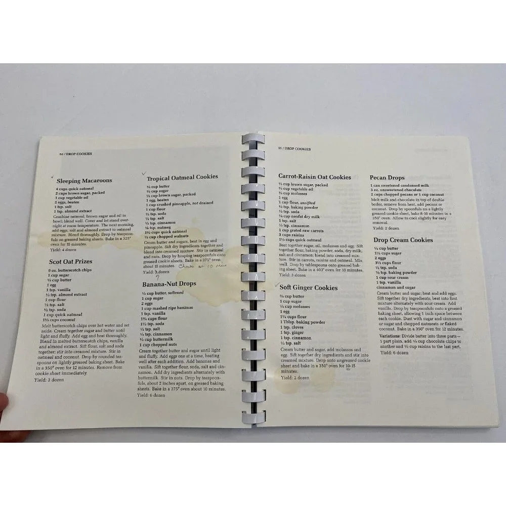 Boston Tea Parties Museum of Fine Arts Boston MA Cookbook Ringbound 1987 Cookies